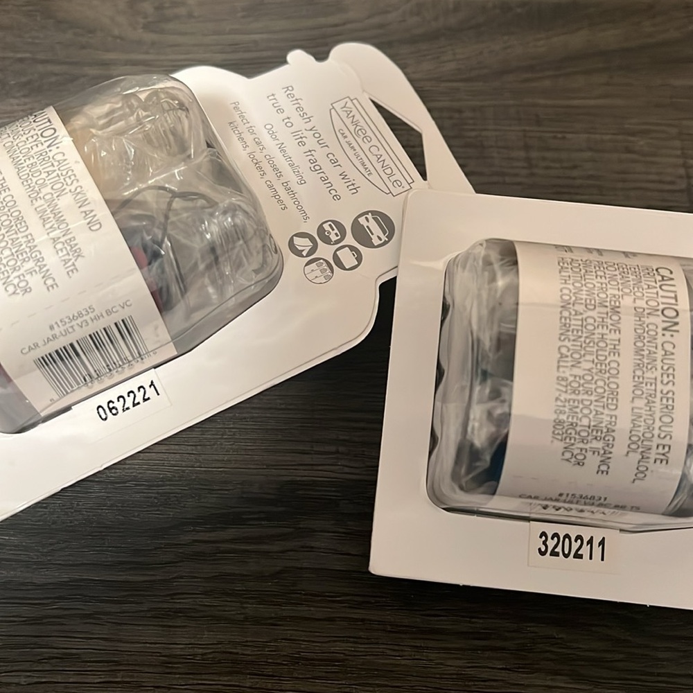 TWO Yankee Candle Car Jar Ultimate variety packs (3 scents each) NEW! - Picture 7 of 7